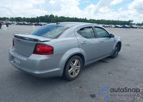 2014 Dodge Avenger Se из США, поврежденный, VIN 1C3CDZAG3EN218871